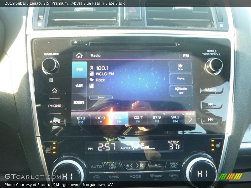 Abyss Blue Pearl / Slate Black 2019 Subaru Legacy 2.5i Premium
