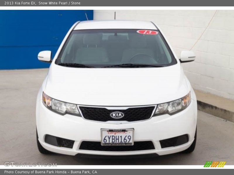 Snow White Pearl / Stone 2013 Kia Forte EX