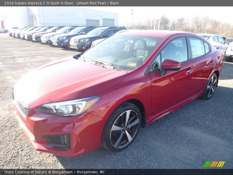 Lithium Red Pearl / Black 2019 Subaru Impreza 2.0i Sport 4-Door