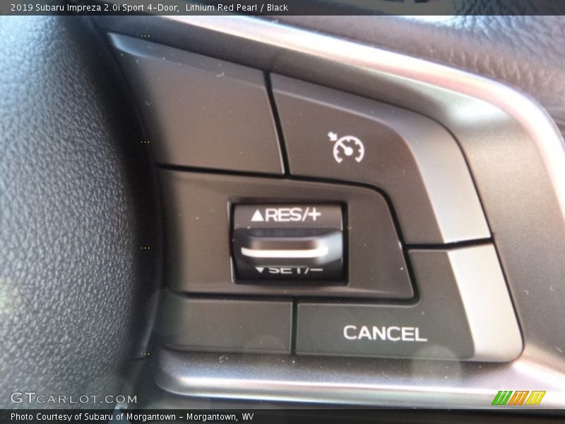 Lithium Red Pearl / Black 2019 Subaru Impreza 2.0i Sport 4-Door