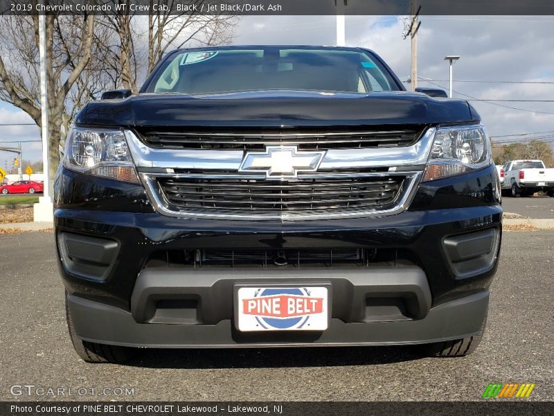 Black / Jet Black/Dark Ash 2019 Chevrolet Colorado WT Crew Cab