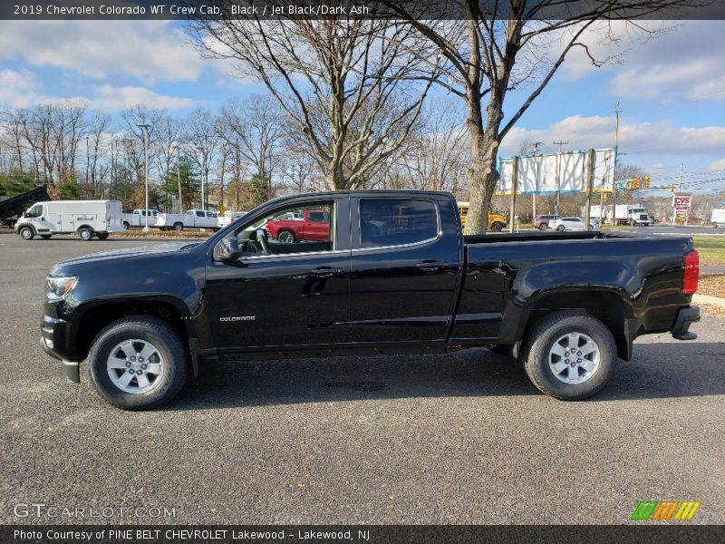 Black / Jet Black/Dark Ash 2019 Chevrolet Colorado WT Crew Cab