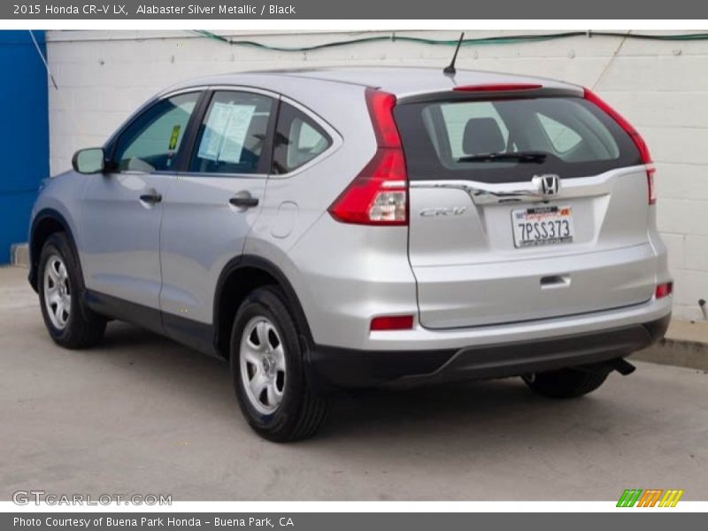 Alabaster Silver Metallic / Black 2015 Honda CR-V LX