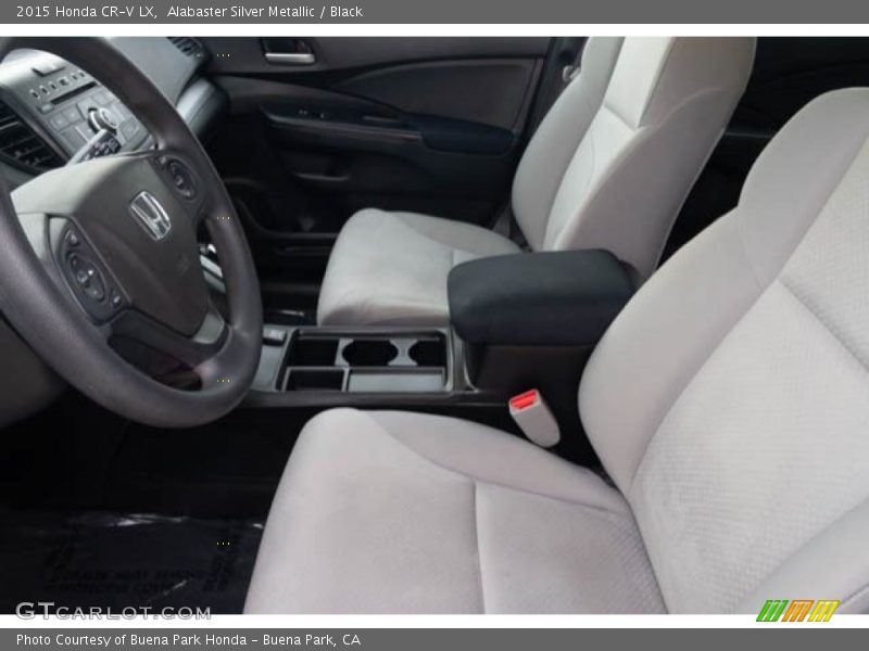 Alabaster Silver Metallic / Black 2015 Honda CR-V LX