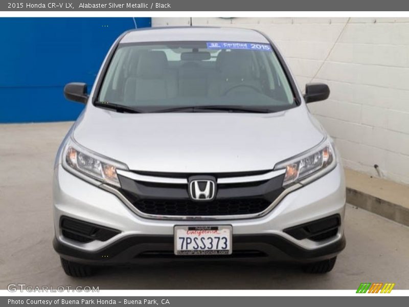 Alabaster Silver Metallic / Black 2015 Honda CR-V LX