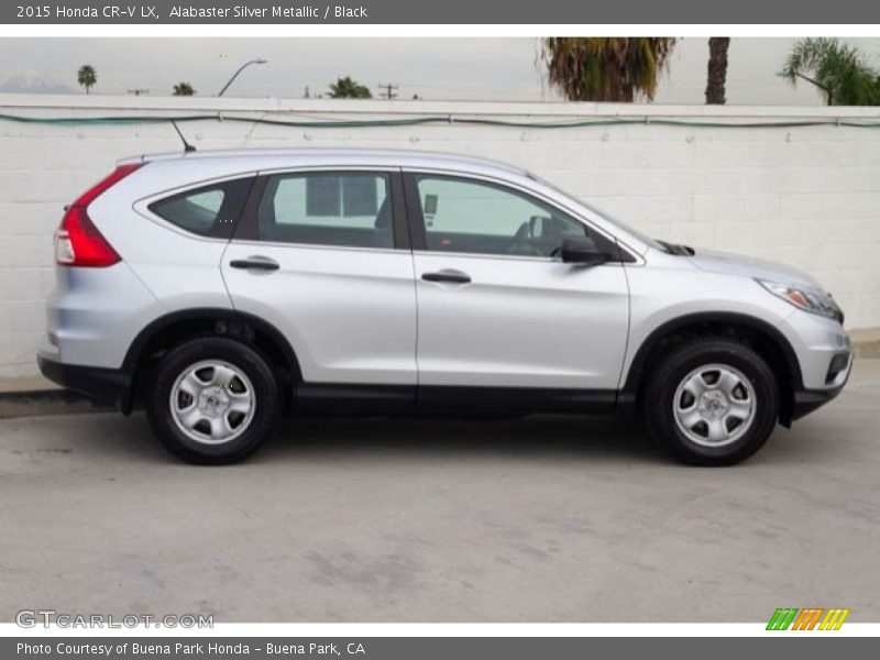 Alabaster Silver Metallic / Black 2015 Honda CR-V LX