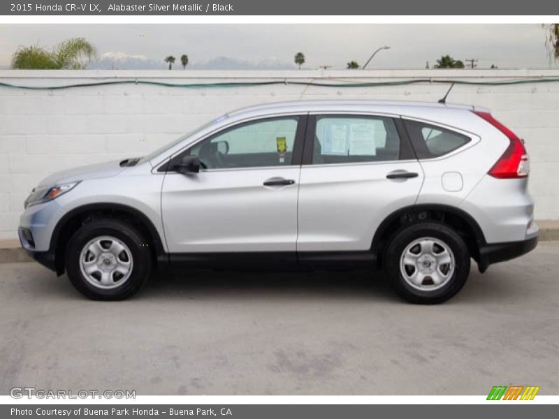Alabaster Silver Metallic / Black 2015 Honda CR-V LX