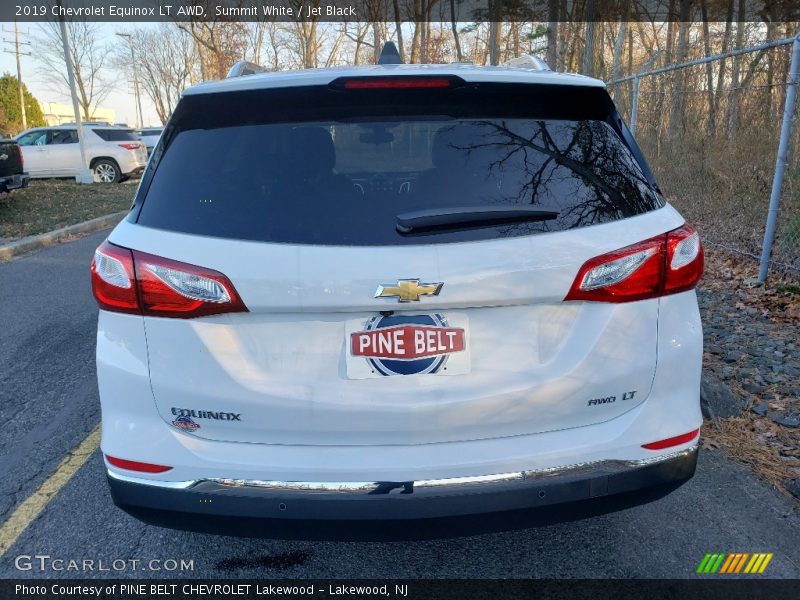 Summit White / Jet Black 2019 Chevrolet Equinox LT AWD
