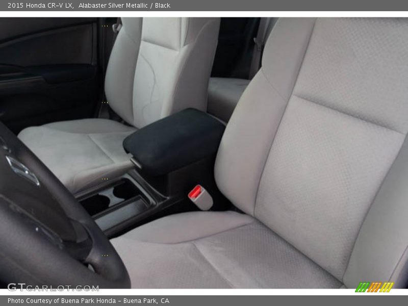Alabaster Silver Metallic / Black 2015 Honda CR-V LX