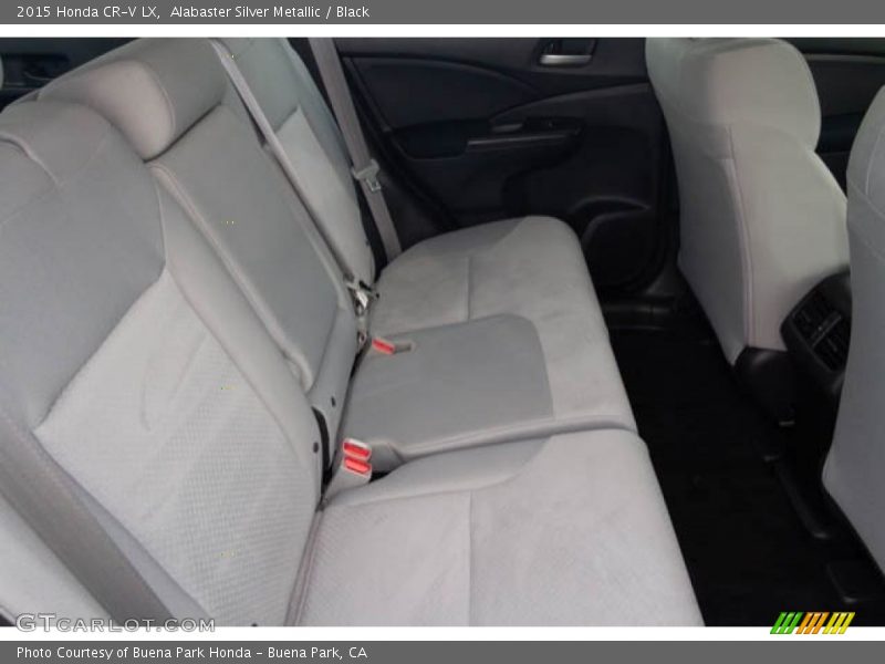 Alabaster Silver Metallic / Black 2015 Honda CR-V LX