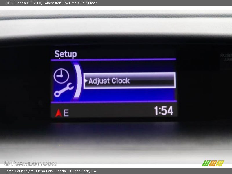 Alabaster Silver Metallic / Black 2015 Honda CR-V LX