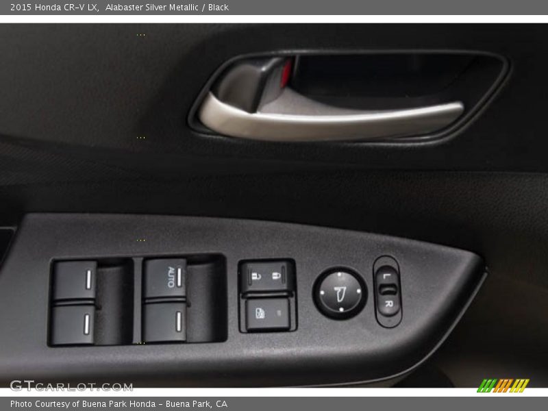 Alabaster Silver Metallic / Black 2015 Honda CR-V LX