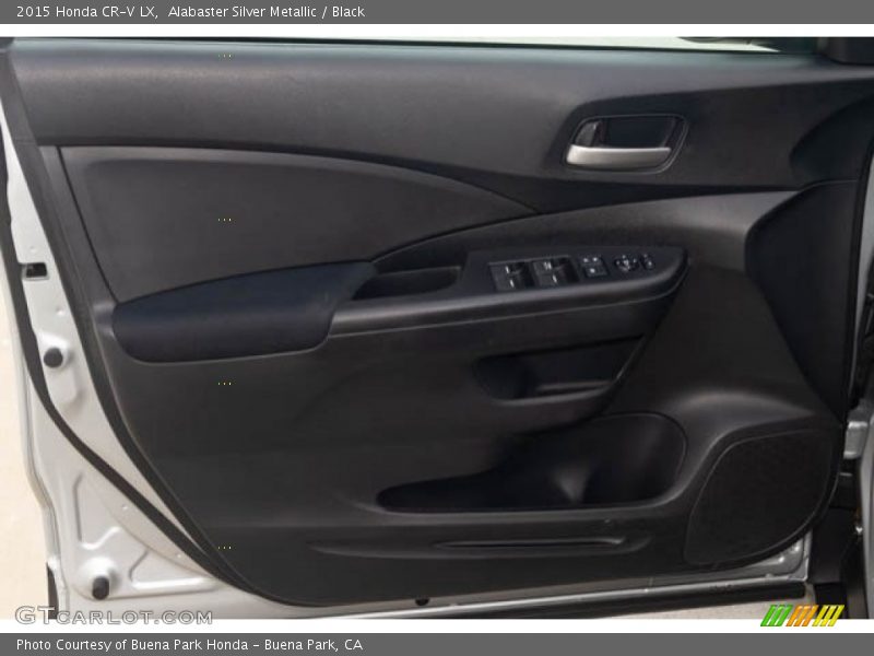 Alabaster Silver Metallic / Black 2015 Honda CR-V LX