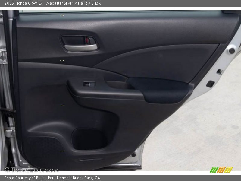Alabaster Silver Metallic / Black 2015 Honda CR-V LX