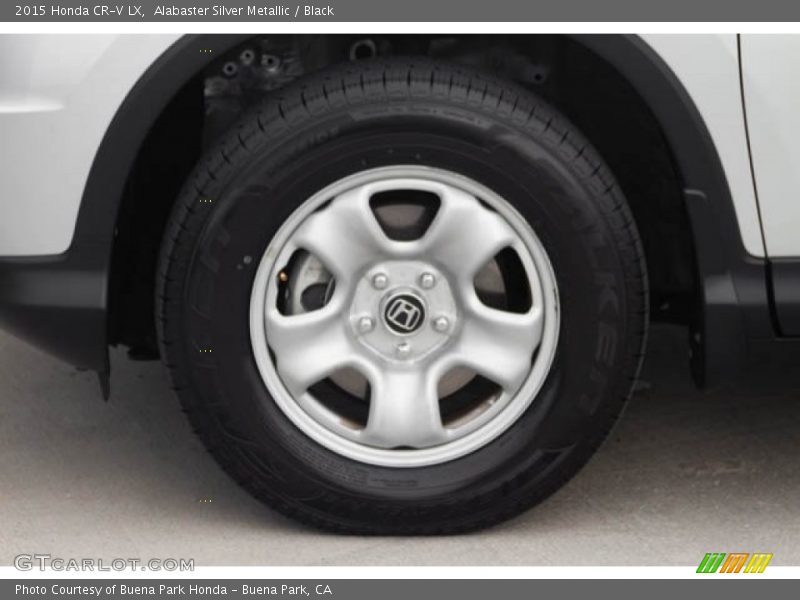 Alabaster Silver Metallic / Black 2015 Honda CR-V LX