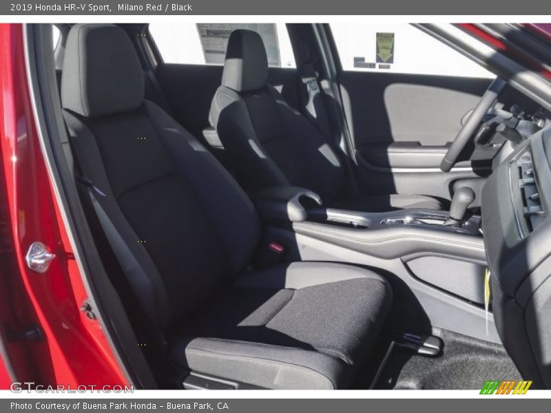 Milano Red / Black 2019 Honda HR-V Sport