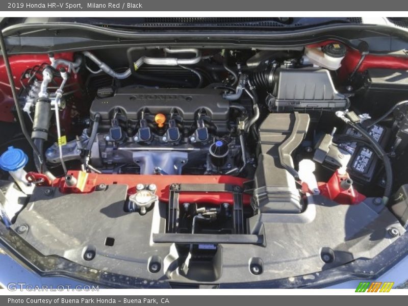 Milano Red / Black 2019 Honda HR-V Sport