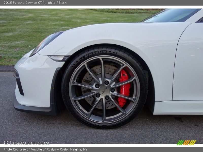 White / Black 2016 Porsche Cayman GT4