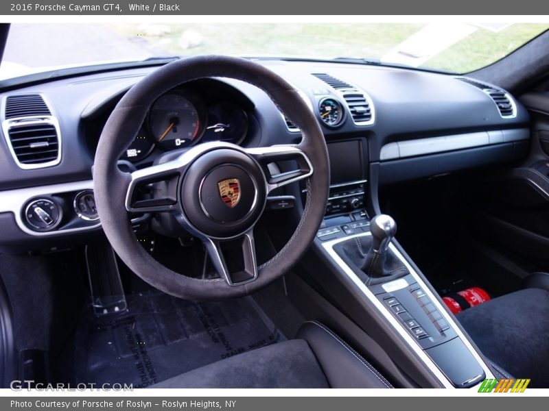 White / Black 2016 Porsche Cayman GT4