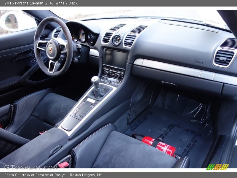 White / Black 2016 Porsche Cayman GT4