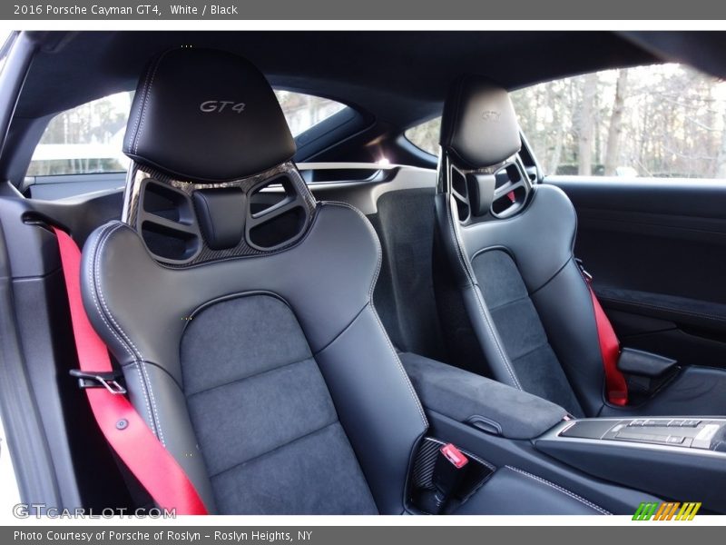 White / Black 2016 Porsche Cayman GT4