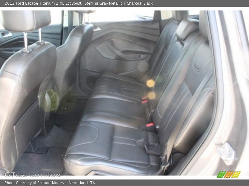 Sterling Gray Metallic / Charcoal Black 2013 Ford Escape Titanium 2.0L EcoBoost