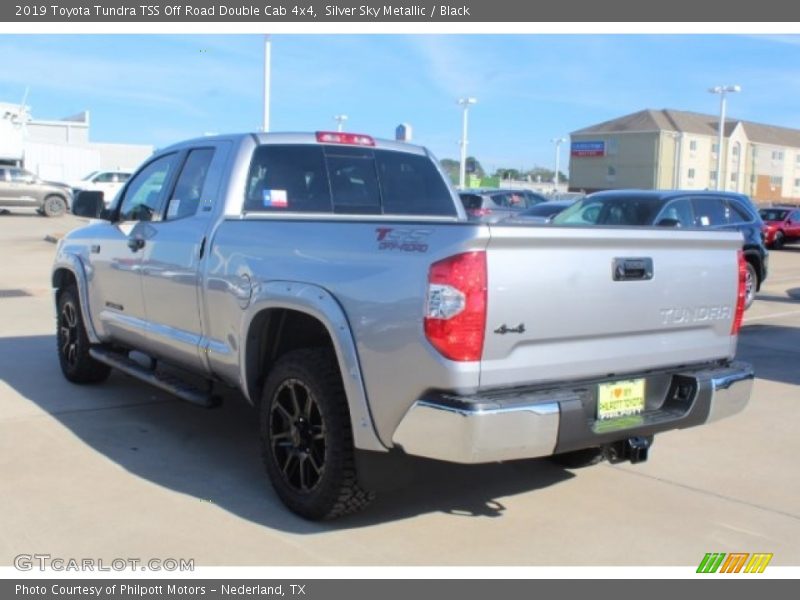 Silver Sky Metallic / Black 2019 Toyota Tundra TSS Off Road Double Cab 4x4