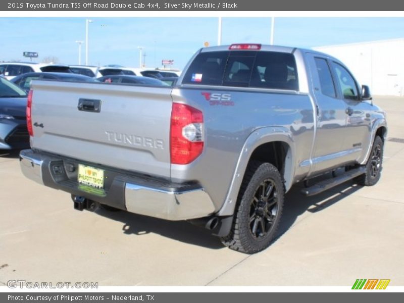 Silver Sky Metallic / Black 2019 Toyota Tundra TSS Off Road Double Cab 4x4