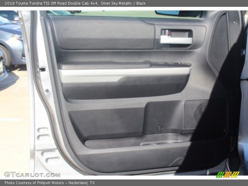 Silver Sky Metallic / Black 2019 Toyota Tundra TSS Off Road Double Cab 4x4
