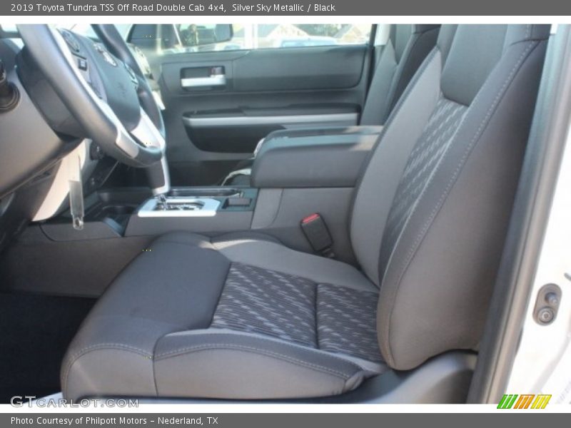 Silver Sky Metallic / Black 2019 Toyota Tundra TSS Off Road Double Cab 4x4