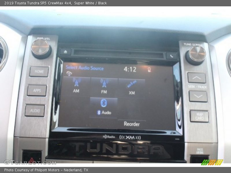 Super White / Black 2019 Toyota Tundra SR5 CrewMax 4x4