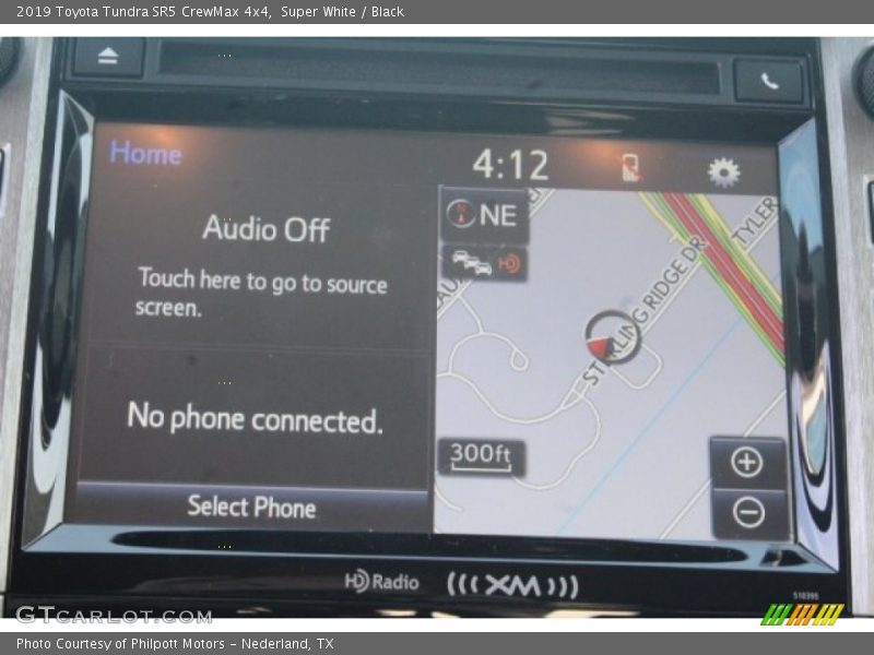 Super White / Black 2019 Toyota Tundra SR5 CrewMax 4x4