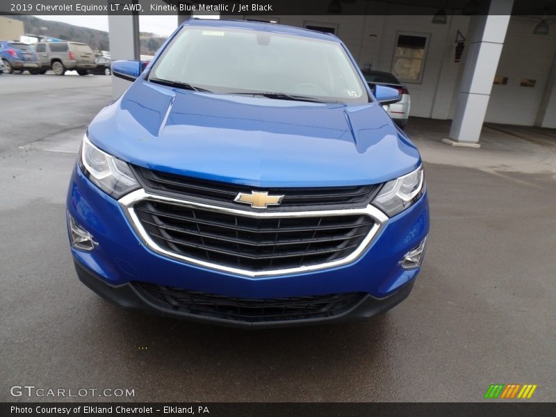 Kinetic Blue Metallic / Jet Black 2019 Chevrolet Equinox LT AWD