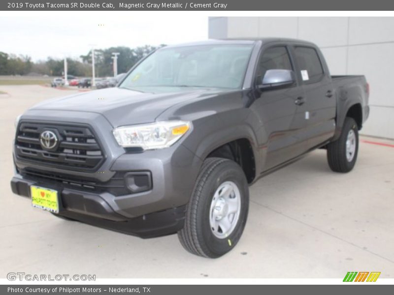 Magnetic Gray Metallic / Cement Gray 2019 Toyota Tacoma SR Double Cab