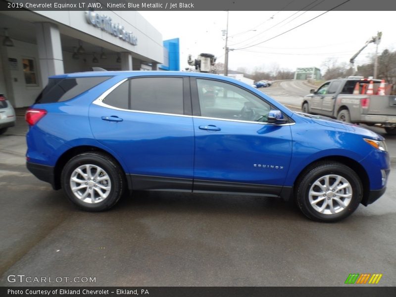 Kinetic Blue Metallic / Jet Black 2019 Chevrolet Equinox LT AWD