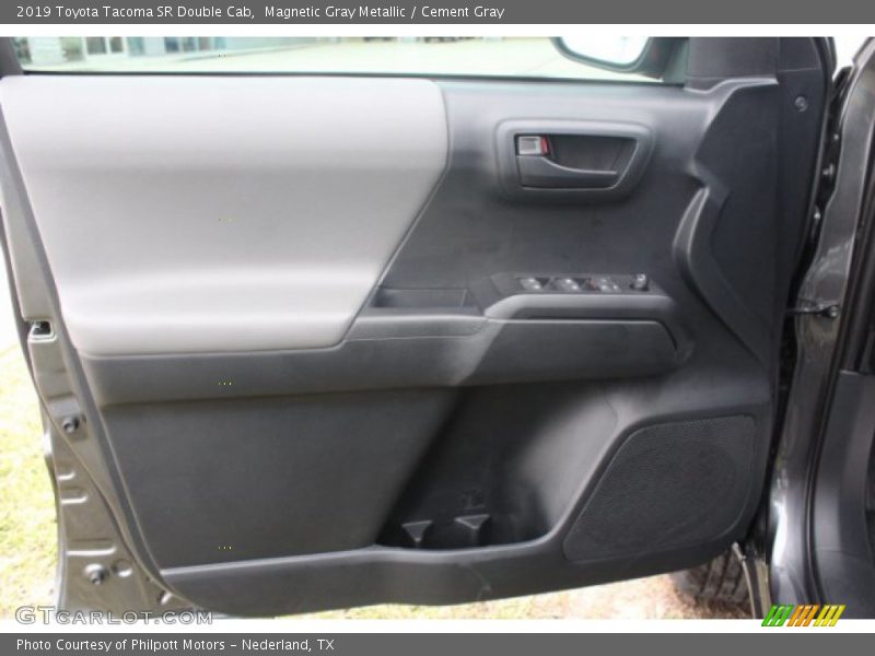Magnetic Gray Metallic / Cement Gray 2019 Toyota Tacoma SR Double Cab