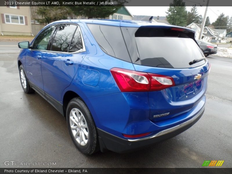 Kinetic Blue Metallic / Jet Black 2019 Chevrolet Equinox LT AWD
