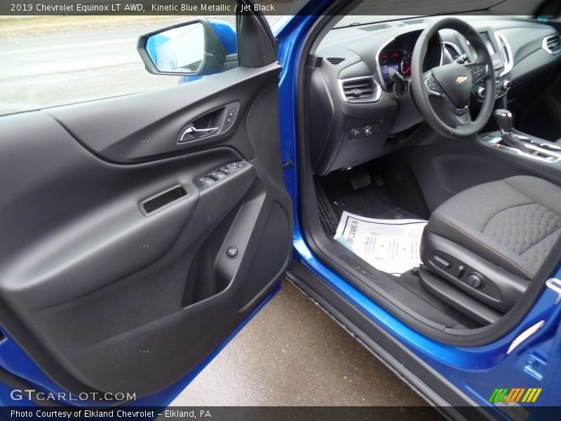 Kinetic Blue Metallic / Jet Black 2019 Chevrolet Equinox LT AWD