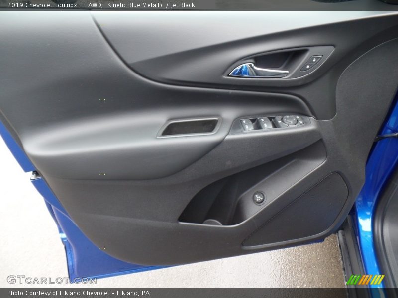 Kinetic Blue Metallic / Jet Black 2019 Chevrolet Equinox LT AWD