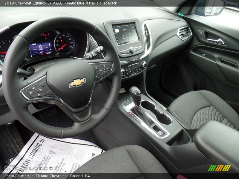 Kinetic Blue Metallic / Jet Black 2019 Chevrolet Equinox LT AWD