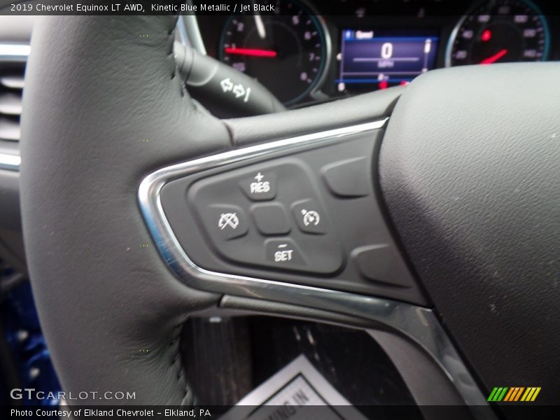 Kinetic Blue Metallic / Jet Black 2019 Chevrolet Equinox LT AWD