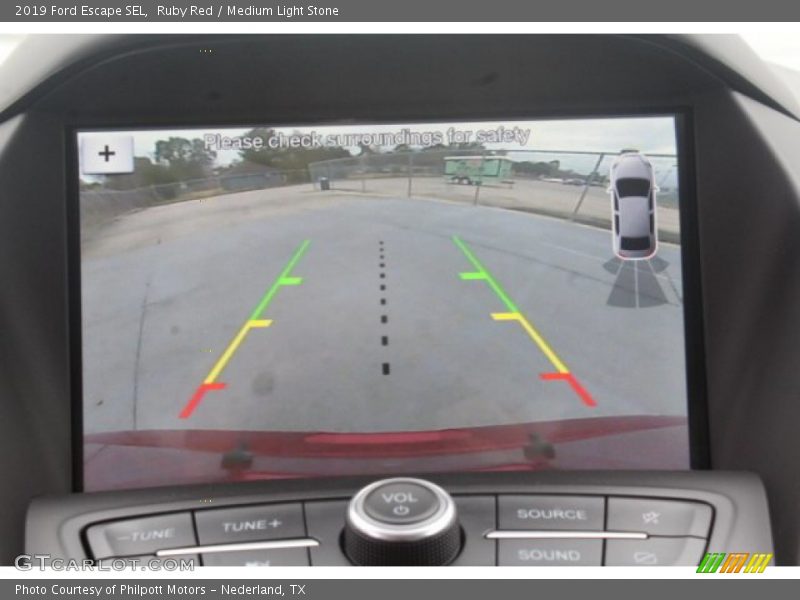 Ruby Red / Medium Light Stone 2019 Ford Escape SEL