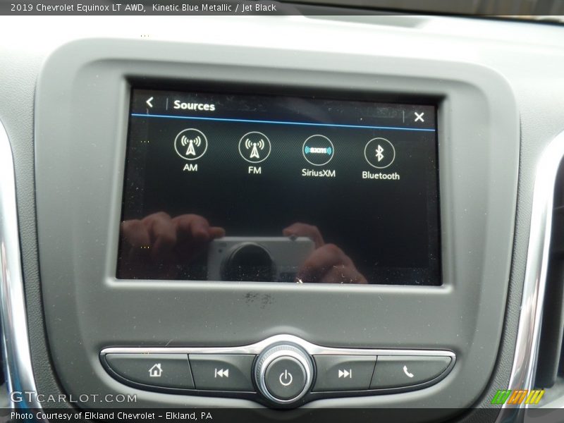 Kinetic Blue Metallic / Jet Black 2019 Chevrolet Equinox LT AWD