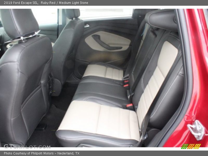 Ruby Red / Medium Light Stone 2019 Ford Escape SEL