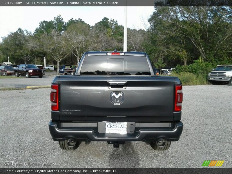Granite Crystal Metallic / Black 2019 Ram 1500 Limited Crew Cab