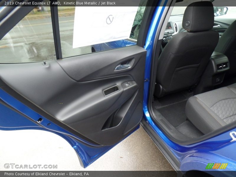 Kinetic Blue Metallic / Jet Black 2019 Chevrolet Equinox LT AWD