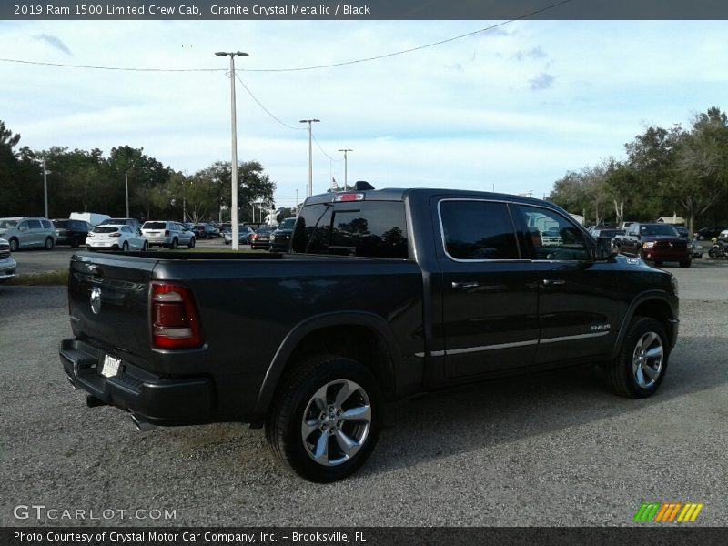 Granite Crystal Metallic / Black 2019 Ram 1500 Limited Crew Cab