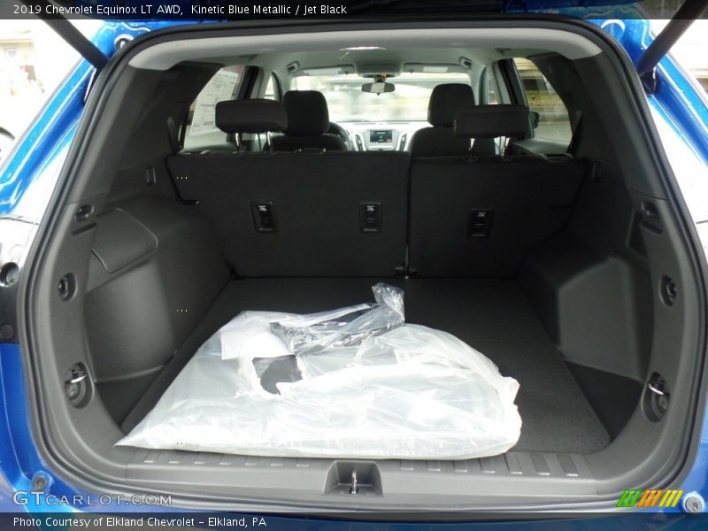Kinetic Blue Metallic / Jet Black 2019 Chevrolet Equinox LT AWD