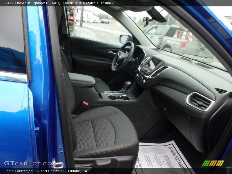 Kinetic Blue Metallic / Jet Black 2019 Chevrolet Equinox LT AWD
