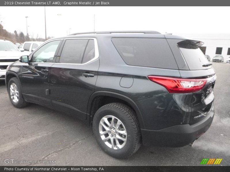 Graphite Metallic / Jet Black 2019 Chevrolet Traverse LT AWD